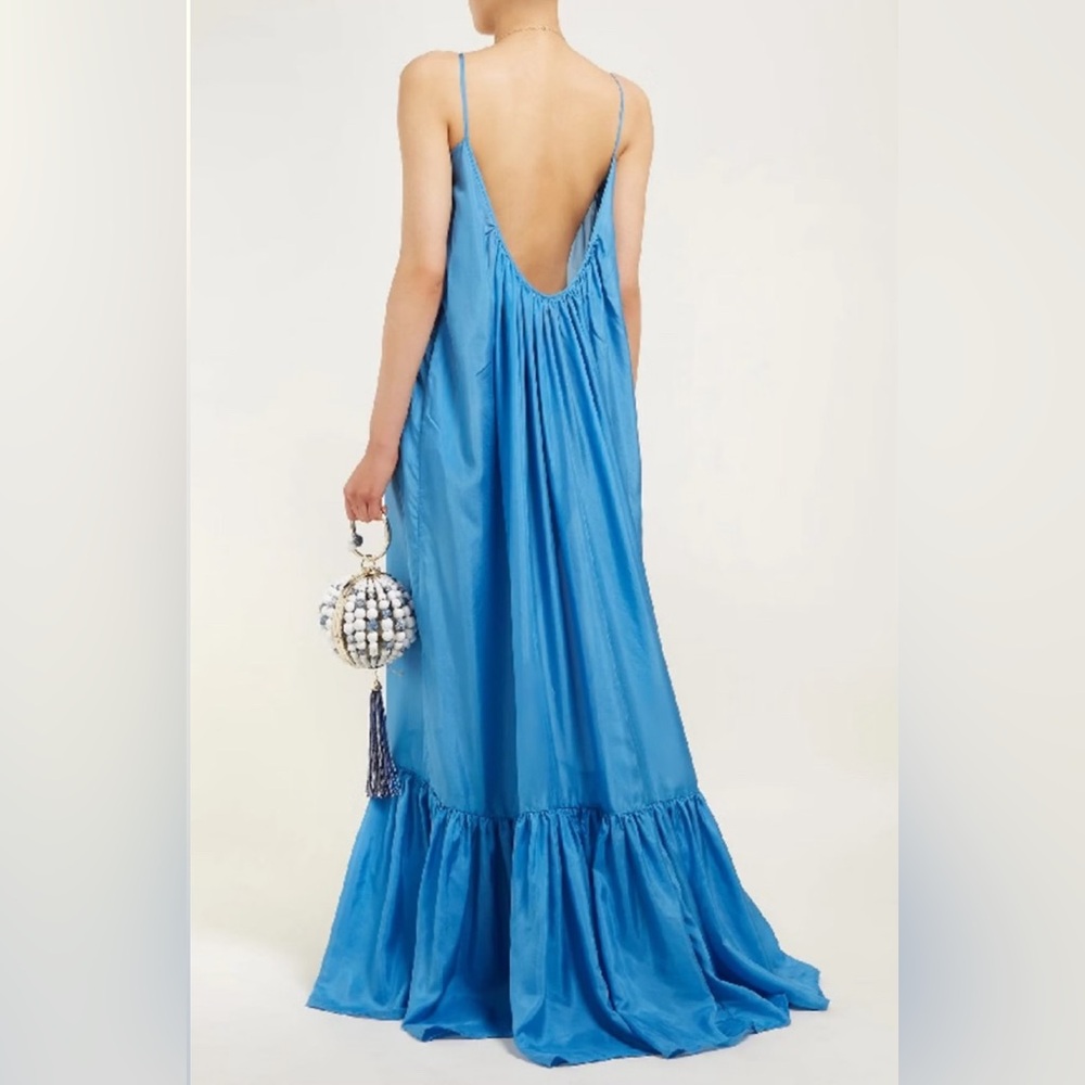 Kaliyah Maxi Dress in Blue Sz S